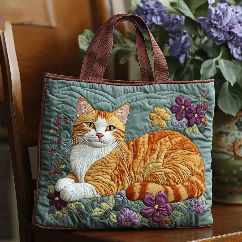 Artisanal Cat Tote Bag