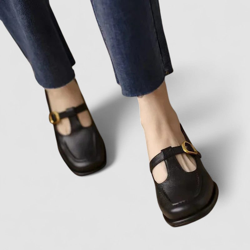Kyrahnae Orthopedic T-Strap Mary Jane Shoes