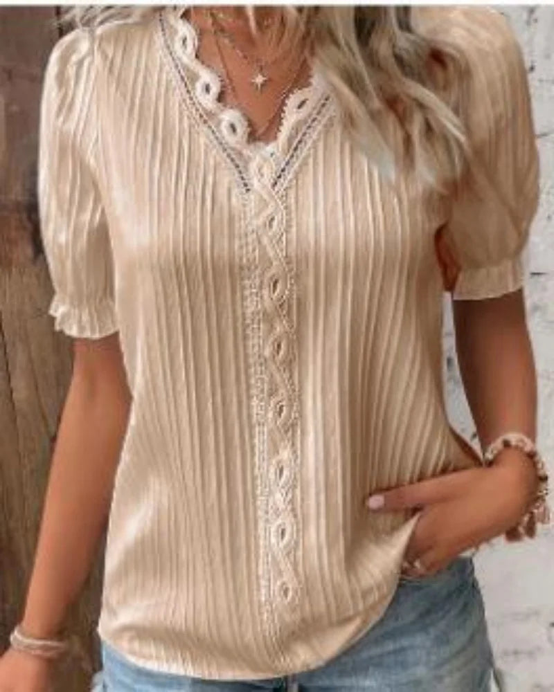 Isabella™ | Lace Elegance Blouse