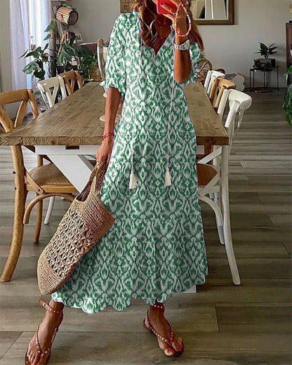 Luna | Effortlessly Boho Midi Dress