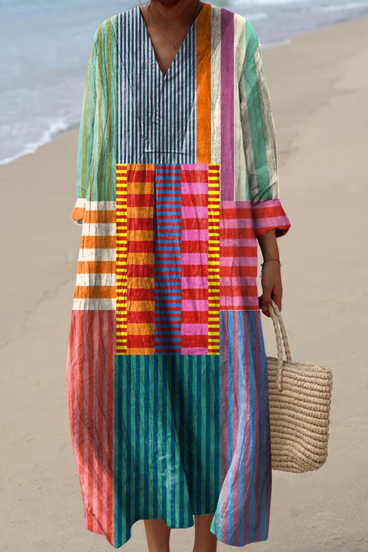 Saphira™ | Spectrum Stroll Dress