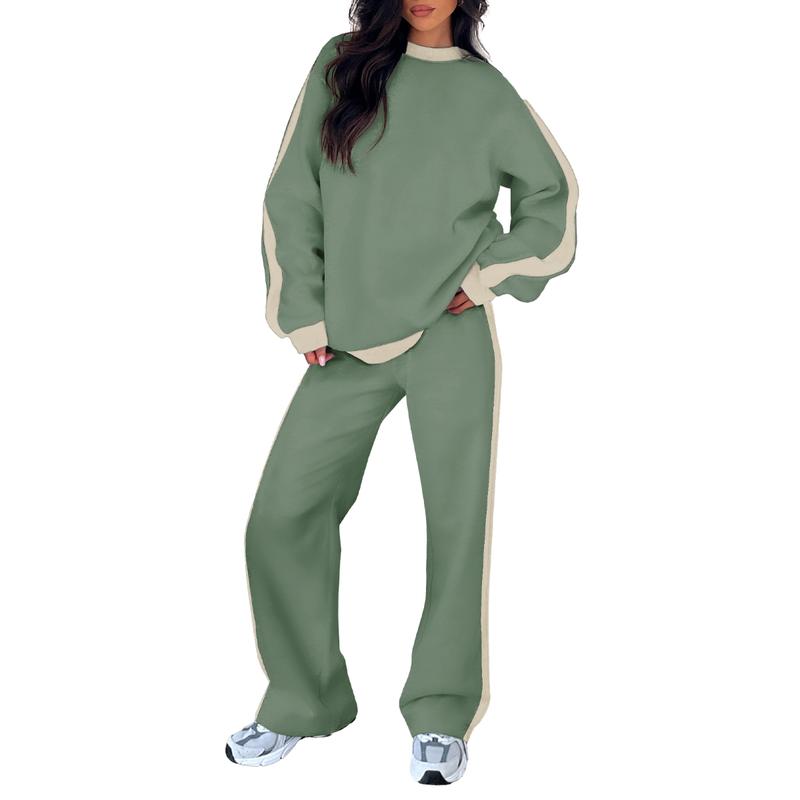 SANDI - Comfortable 2-Piece Lounge Set Sweat & Straight Leg Jogger