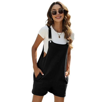 KAIA™ – Casual Minimalist Summer Short Jumpsuit