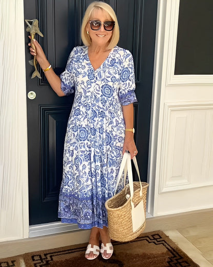 Madison – Lightweight Fluid Dress with Flattering Effect
