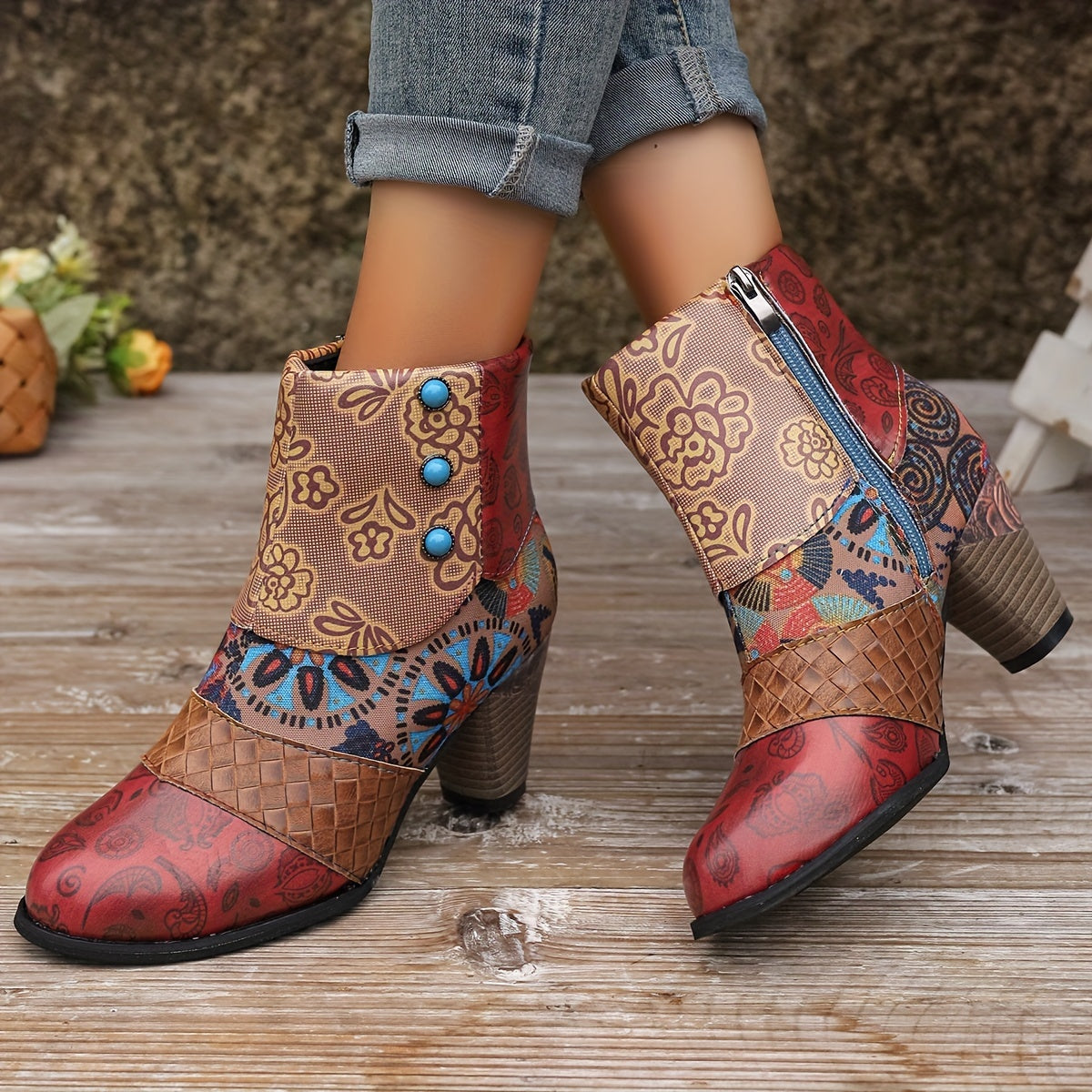 Abigail | Chunky Ankle Boots