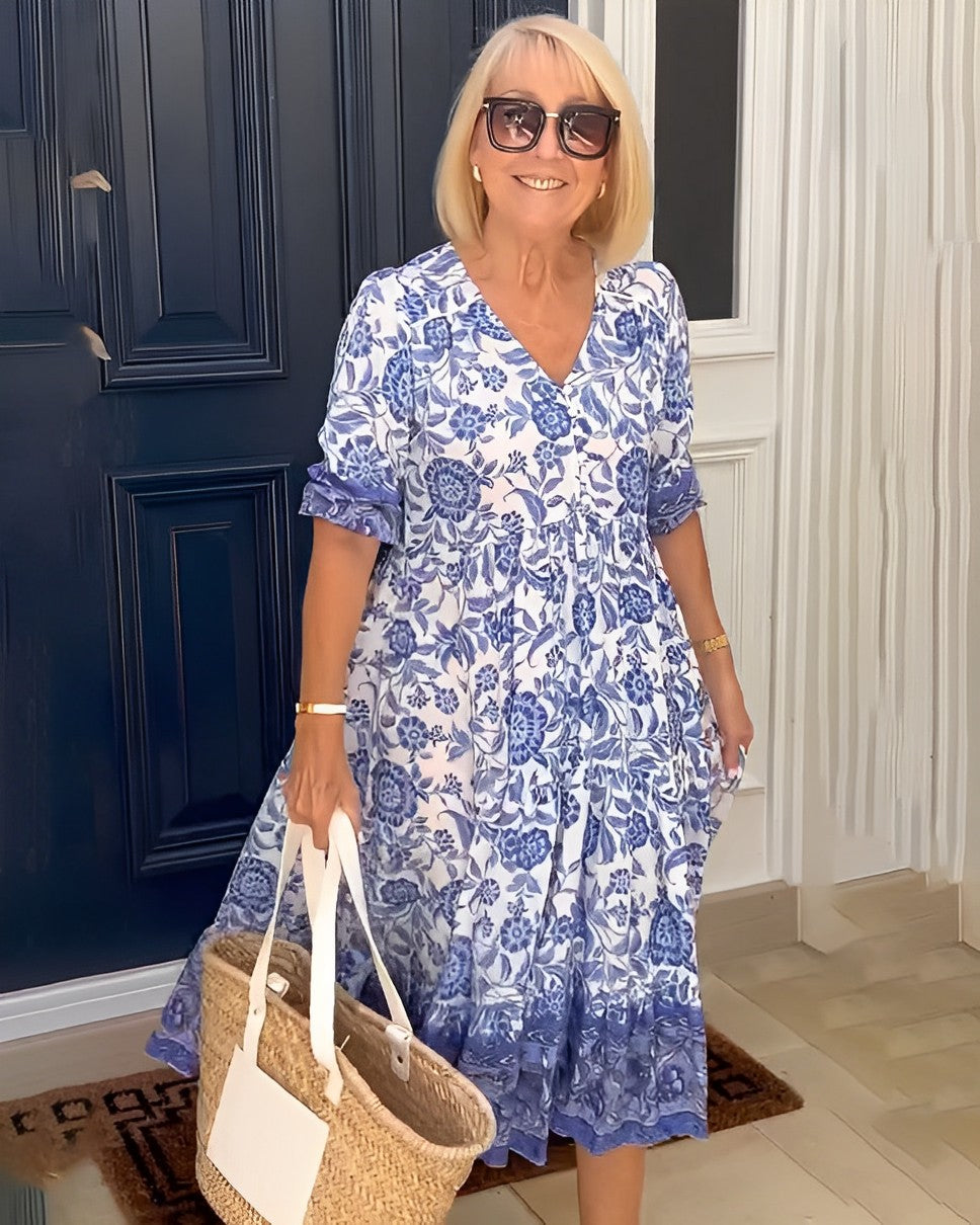 Madison – Lightweight Fluid Dress with Flattering Effect