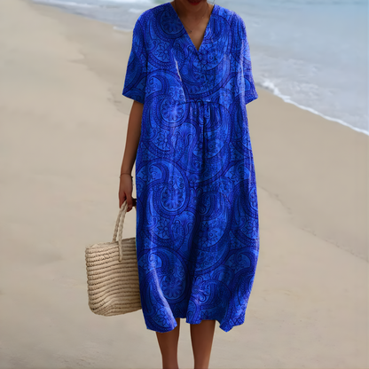 Erin™ | Abstract Relaxed-Fit Summer Dress