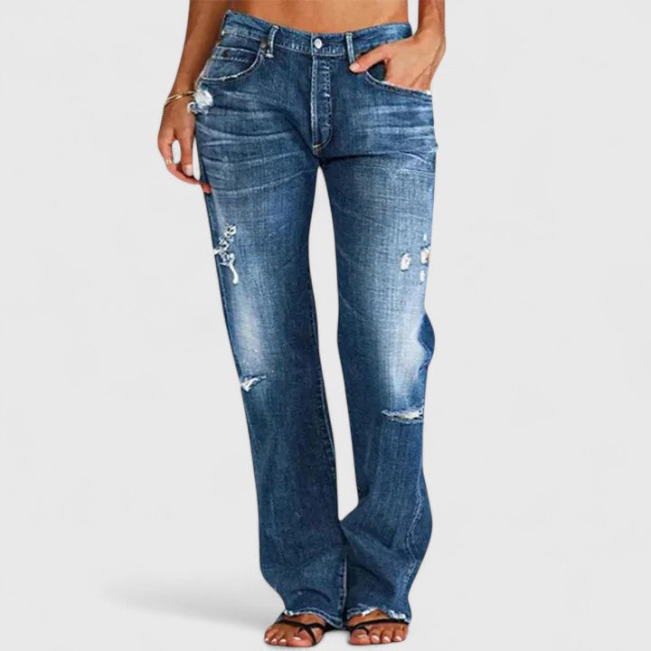 Shirley™ | Elegant Wide-Leg Jeans