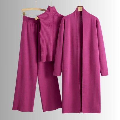Aubrey™ | 3-Piece Elegant Knit Lounge Set