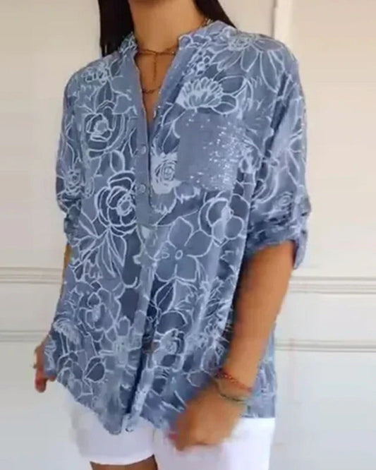 Beata™ | Blossom Print Blouse