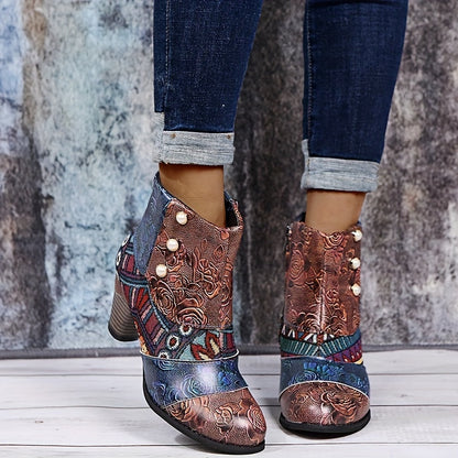 Abigail | Chunky Ankle Boots