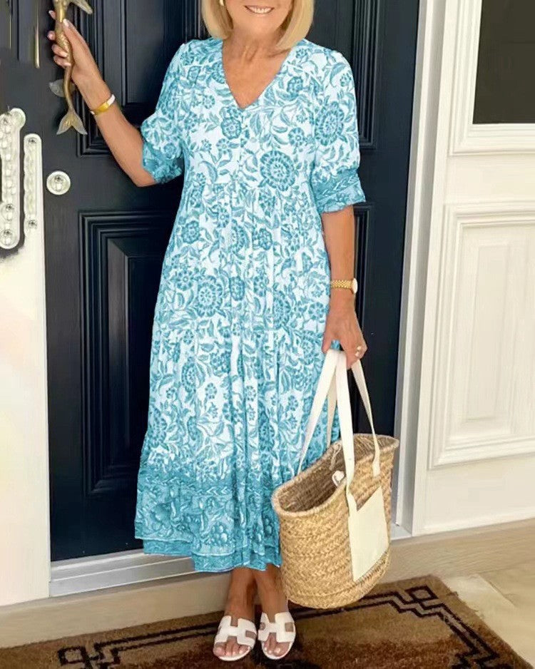Madison – Lightweight Fluid Dress with Flattering Effect