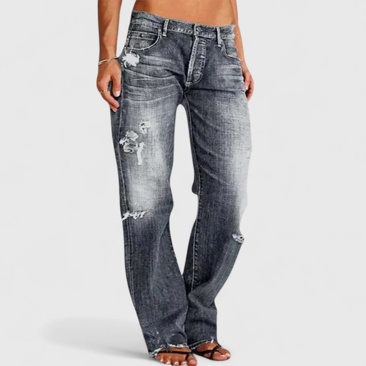 Shirley™ | Elegant Wide-Leg Jeans