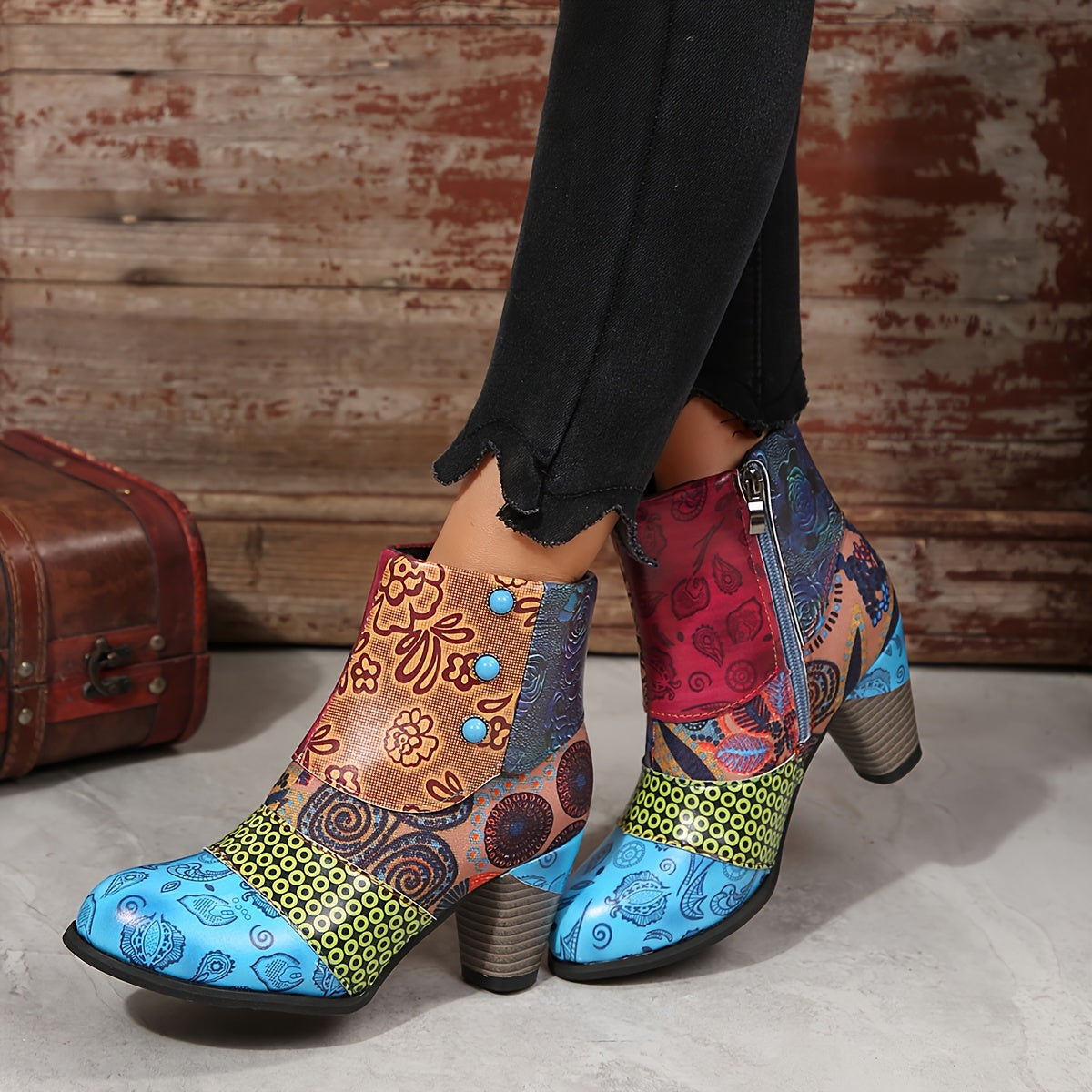 Abigail | Chunky Ankle Boots