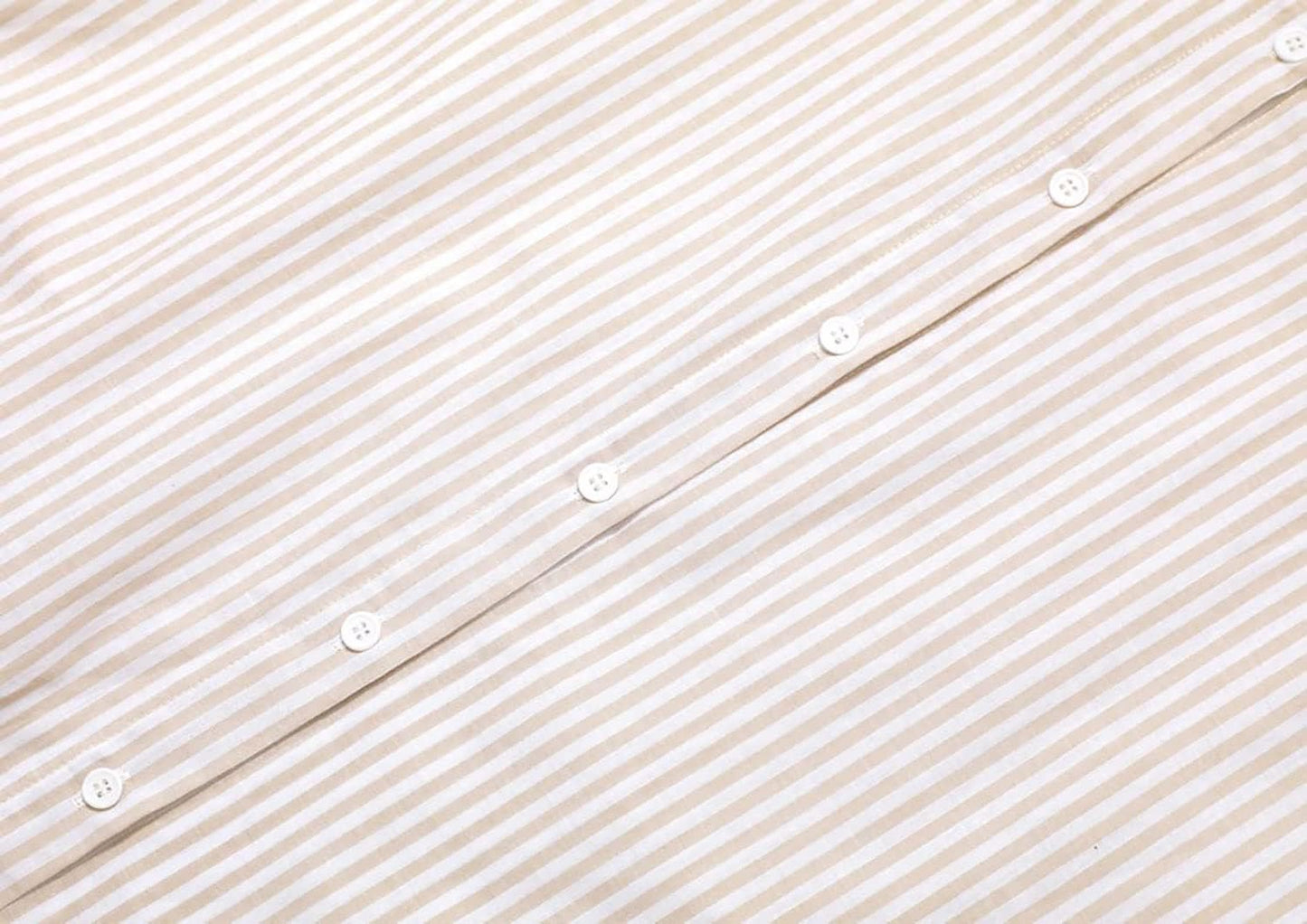 Stripe™ | Long Sleeve Shirt Dress