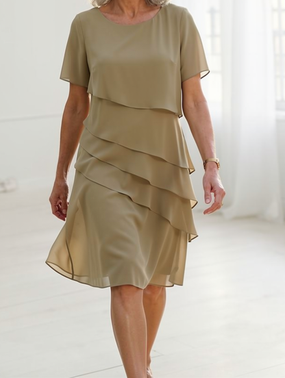 Juliette – Elegant Flowing Dress with Ruffles