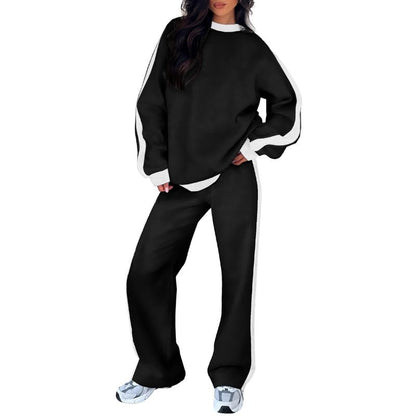 SANDI - Comfortable 2-Piece Lounge Set Sweat & Straight Leg Jogger