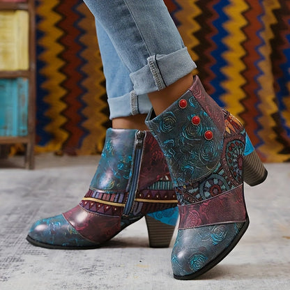 Abigail | Chunky Ankle Boots