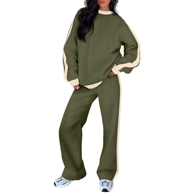 SANDI - Comfortable 2-Piece Lounge Set Sweat & Straight Leg Jogger
