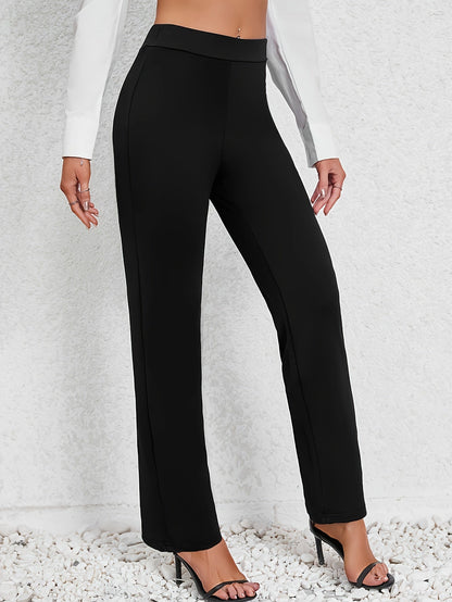 Amy™ | Straight-Leg Stretch Trousers
