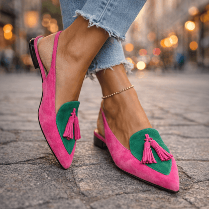 Lorena Sandals with Straps and Tassels