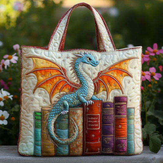 Quilted Emerald Tote Bags