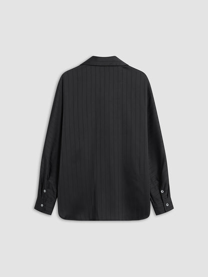 Charlotte™ | Oversized Button Up Collared Shirt