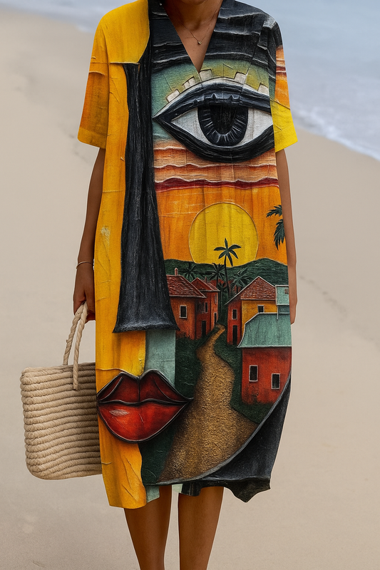 Seren™ | Sunset Muse Dress