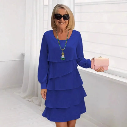 Madeleine – Elegant Flowing Dress with Ruffles