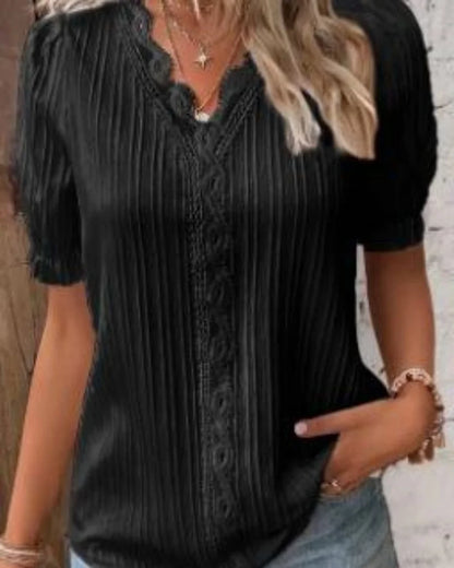 Isabella™ | Lace Elegance Blouse