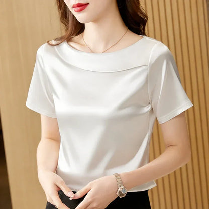 Mia™ | Satin Shirt