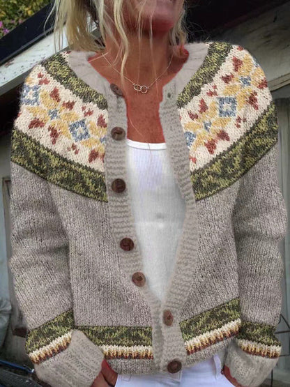 Autumn | Vintage Icelandic Cardigan