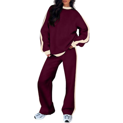 SANDI - Comfortable 2-Piece Lounge Set Sweat & Straight Leg Jogger