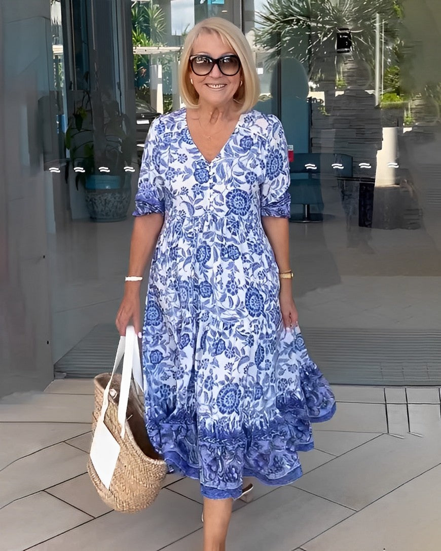 Madison – Lightweight Fluid Dress with Flattering Effect