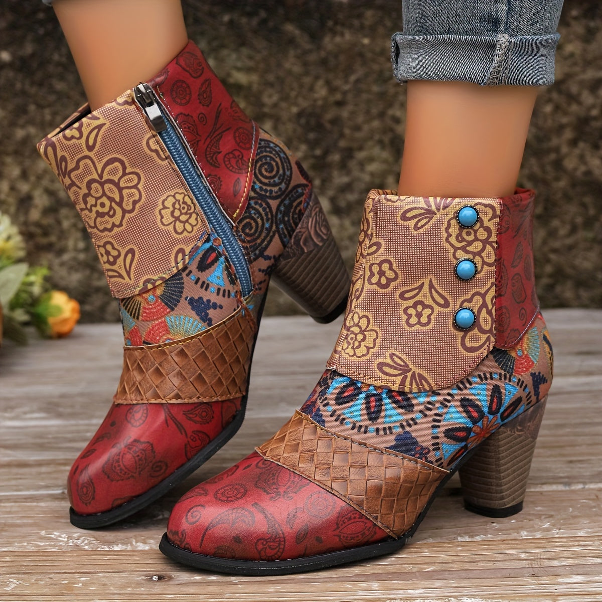 Abigail | Chunky Ankle Boots