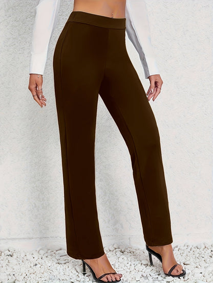 Amy™ | Straight-Leg Stretch Trousers