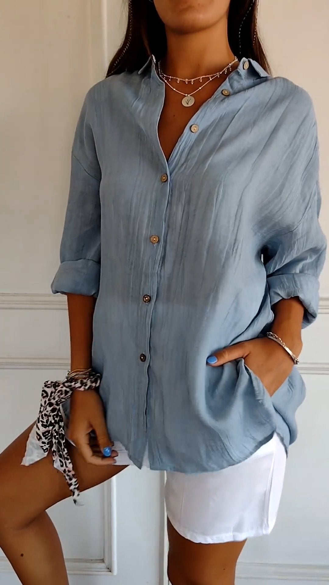 Emily™ | Elegant Oversized Blouse