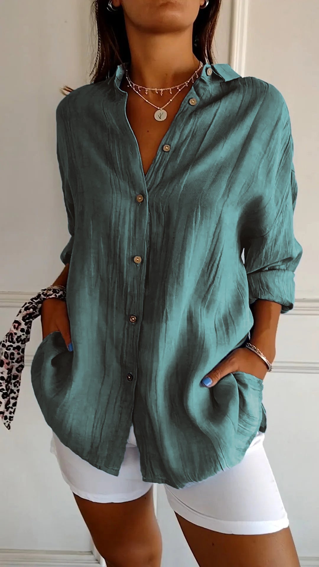 Emily™ | Elegant Oversized Blouse