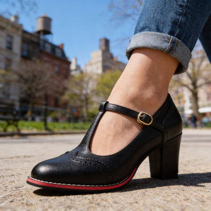 Abigail Brogue Heels
