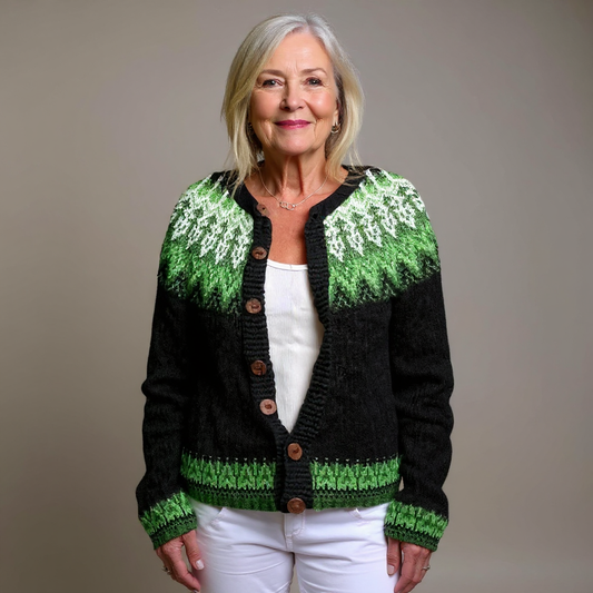 Sadie | Vintage Icelandic Cardigan