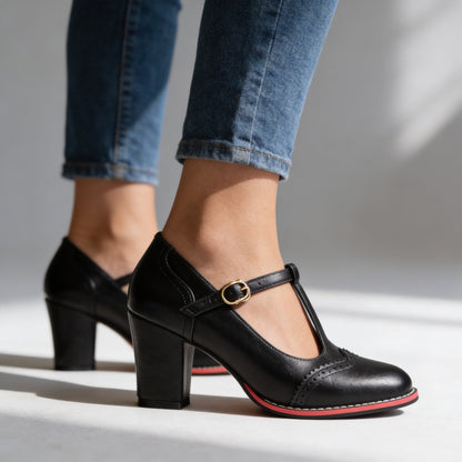 Abigail Brogue Heels