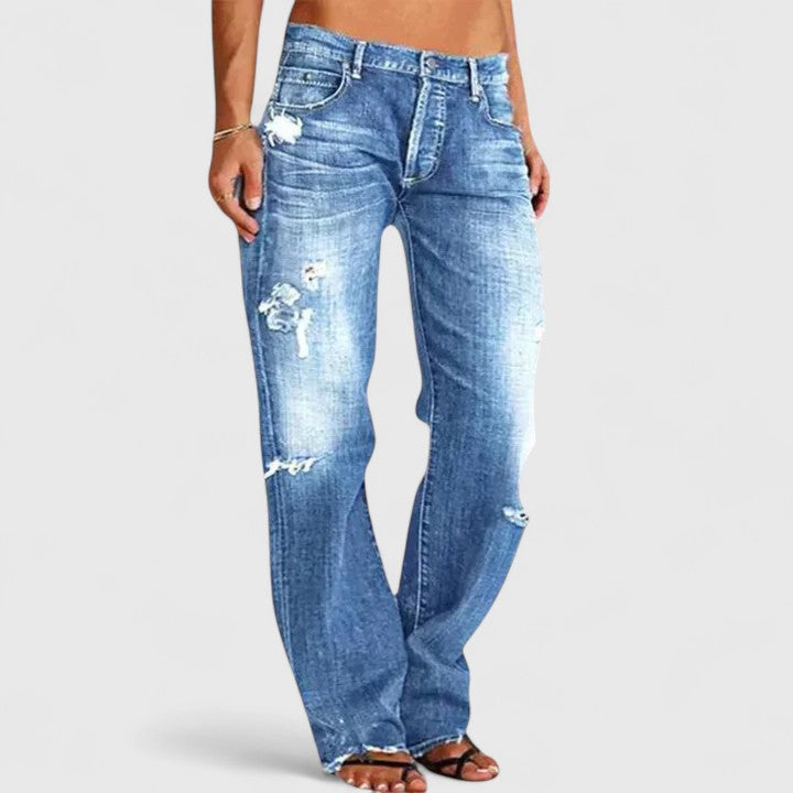 Shirley™ | Elegant Wide-Leg Jeans