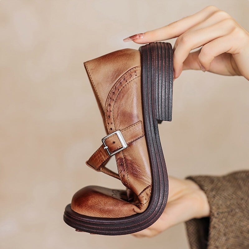 Mattea Elegant Mary Janes With Supportive Fit