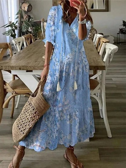 Luna | Effortlessly Boho Midi Dress