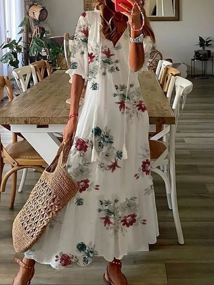 Luna | Effortlessly Boho Midi Dress
